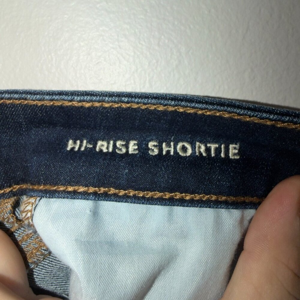 American Eagle Next Level Stretch High Rise Shortie Shorts Size 6 - Picture 5 of 6
